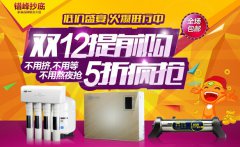 再战双十二 汉斯顿HSD-RO75E-07净水器新款秒杀